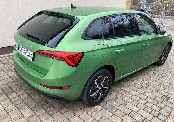 Skoda Scala cena 52500 przebieg: 37200, rok produkcji 2019 z Lubliniec małe 191